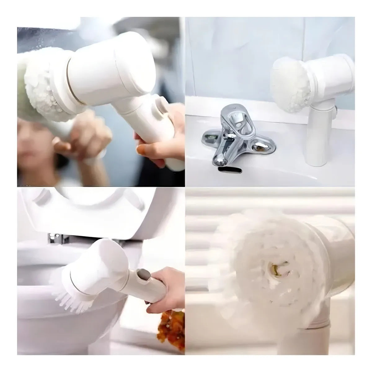 Magic Brush 5 en 1 – Cepillo Eléctrico Inalámbrico para Cocina, Baño y Hogar