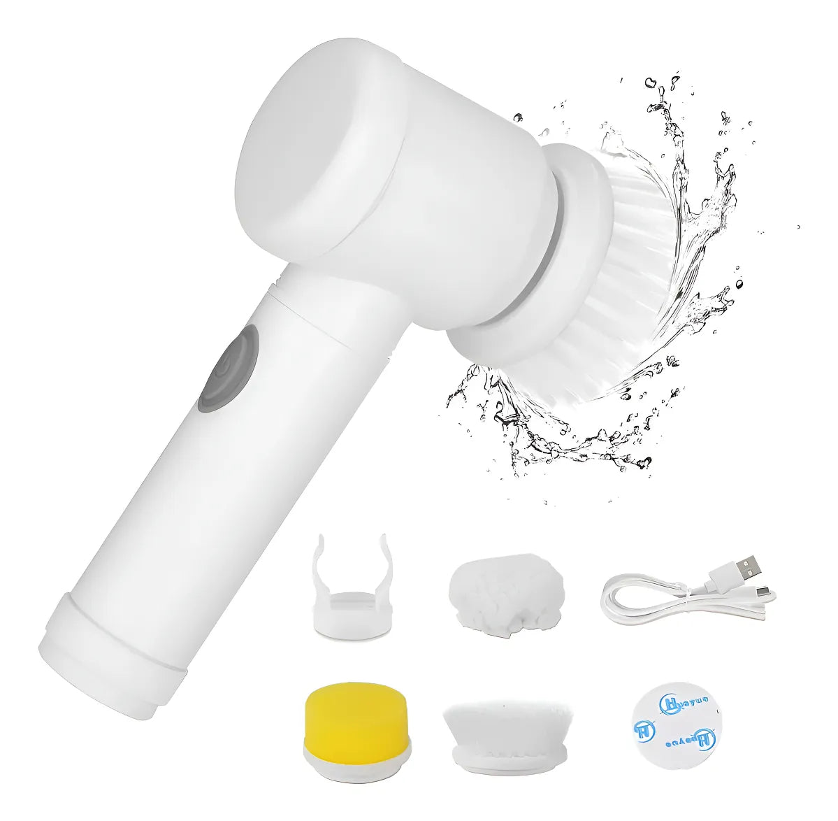 Magic Brush 5 en 1 – Cepillo Eléctrico Inalámbrico para Cocina, Baño y Hogar