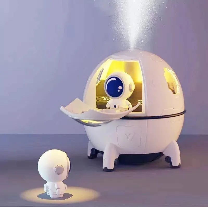 🚀✨ Humidificador EDF Galaxy Lights – Cápsula Espacial con Luces Galácticas 🌌💨 | Relajación & Estilo Futurista
