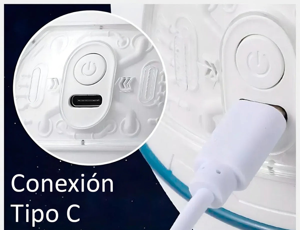 🚀✨ Humidificador EDF Galaxy Lights – Cápsula Espacial con Luces Galácticas 🌌💨 | Relajación & Estilo Futurista