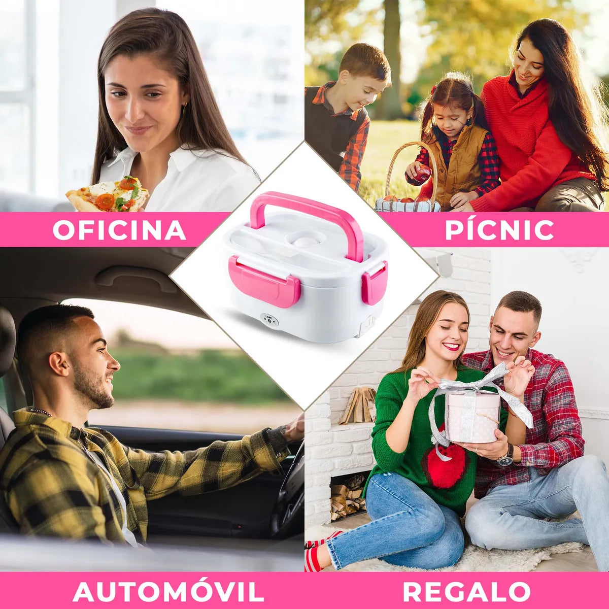 🔥🍽️ Lonchera Eléctrica Portátil | Calienta tu Comida en Minutos