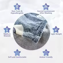 🌟🎁 Cobija Mágica Luminosa de Estrellas y Lunas para Niños El Regalo Perfecto que Ilumina Sueños y Sonrisas ✨🌙🧸