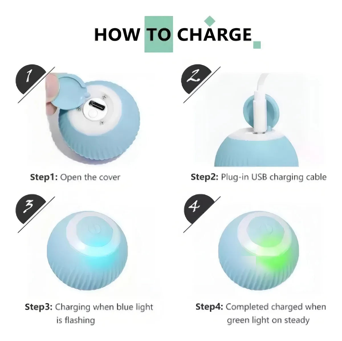 🐶🎾 Pelota Interactiva Inteligente para Gatos – Diversión y Ejercicio Sin Parar